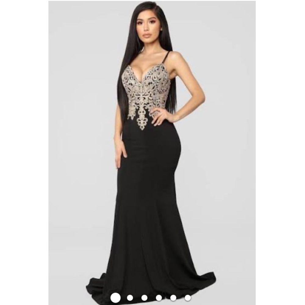 Fashion Nova Evening in Paris Gown
